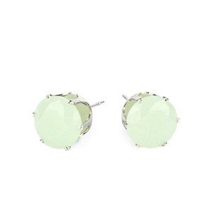 Paparazzi Simply Serendipity Green Glow Post Earrings